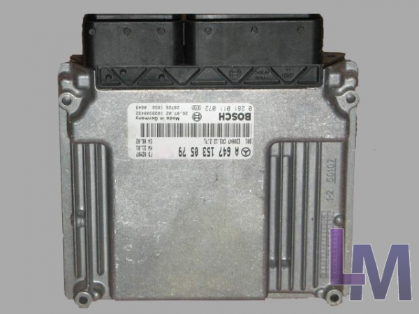 Riparazione centralina bosch gestione motore mercedes classe  e con edc16c2.xx
